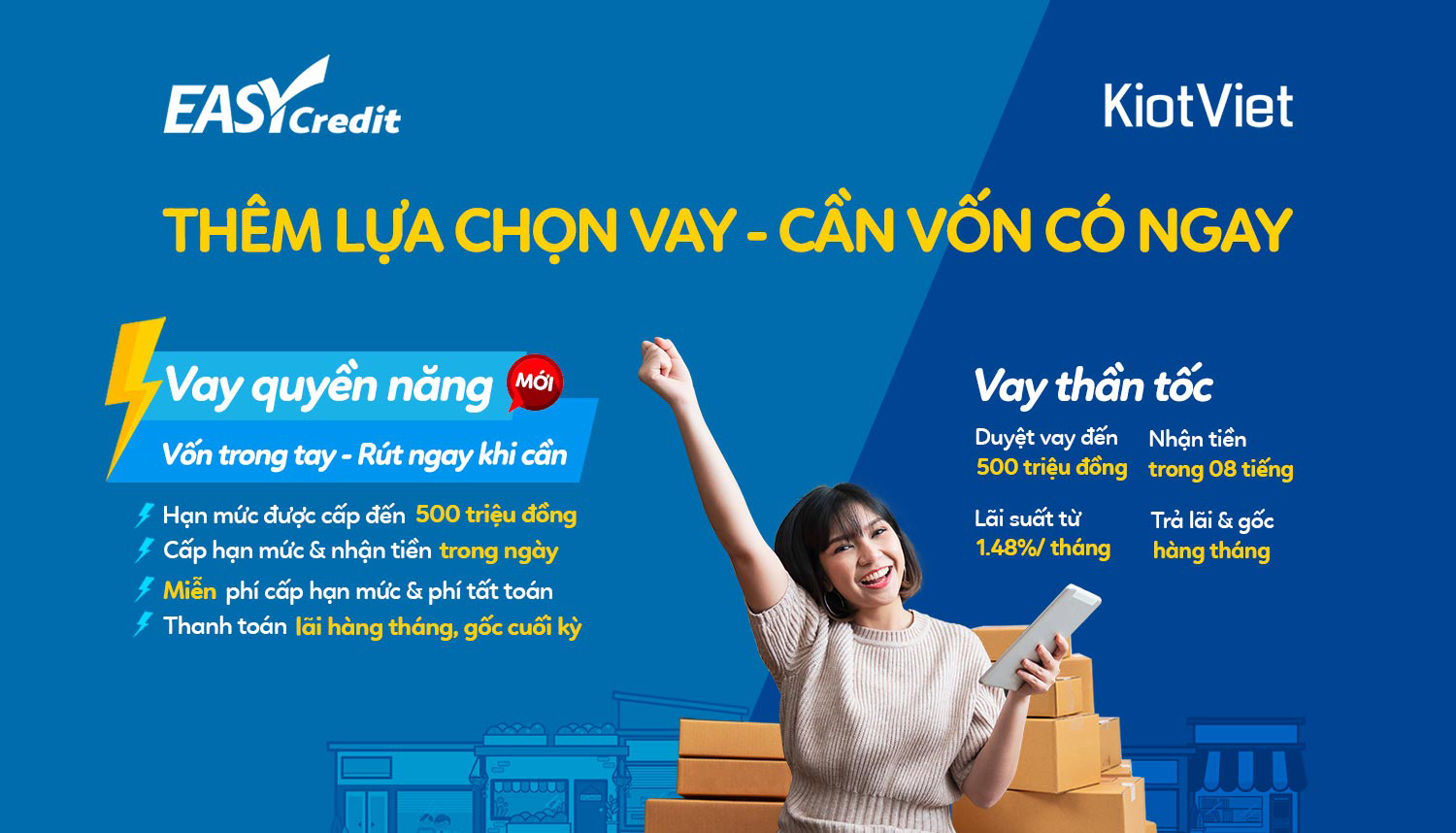 RA MẮT SẢN PHẨM ‘VAY QUYỀN NĂNG’ VỐN TRONG TAY – RÚT NGAY KHI CẦN