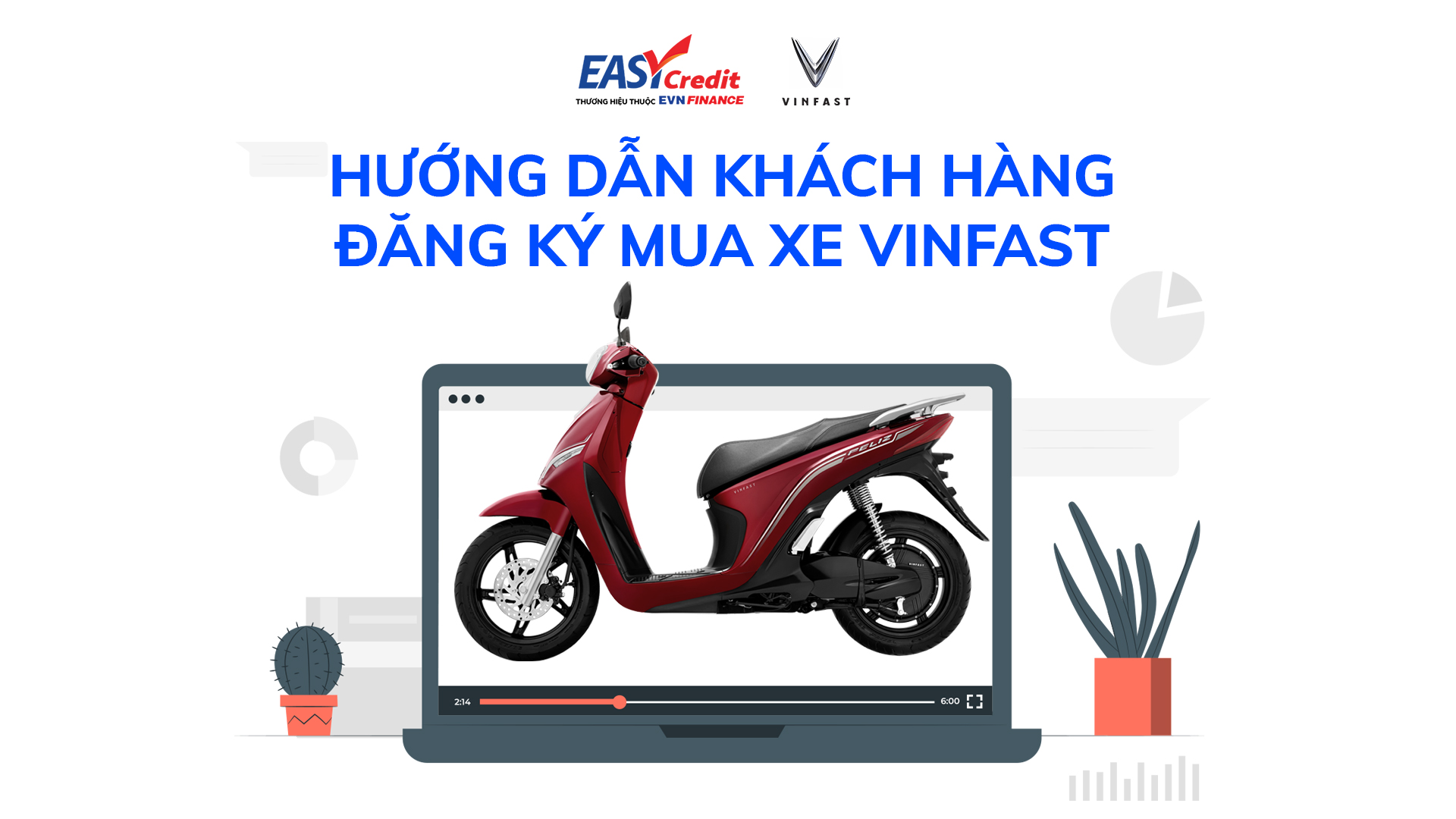 [EASY CREDIT x VINFAST] HƯỚNG DẪN KHÁCH HÀNG ĐĂNG KÝ MUA XE MÁY VINFAST